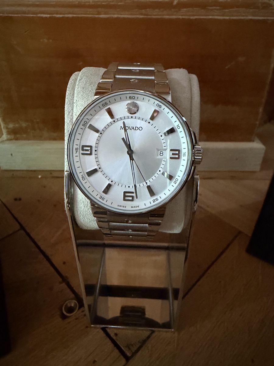 Movado Orologi: Movado SE Pilot Armbanduhr NEU – Nuovo e nell'imballaggio originale da Schaffhausen venduto da oscarstahelag 1