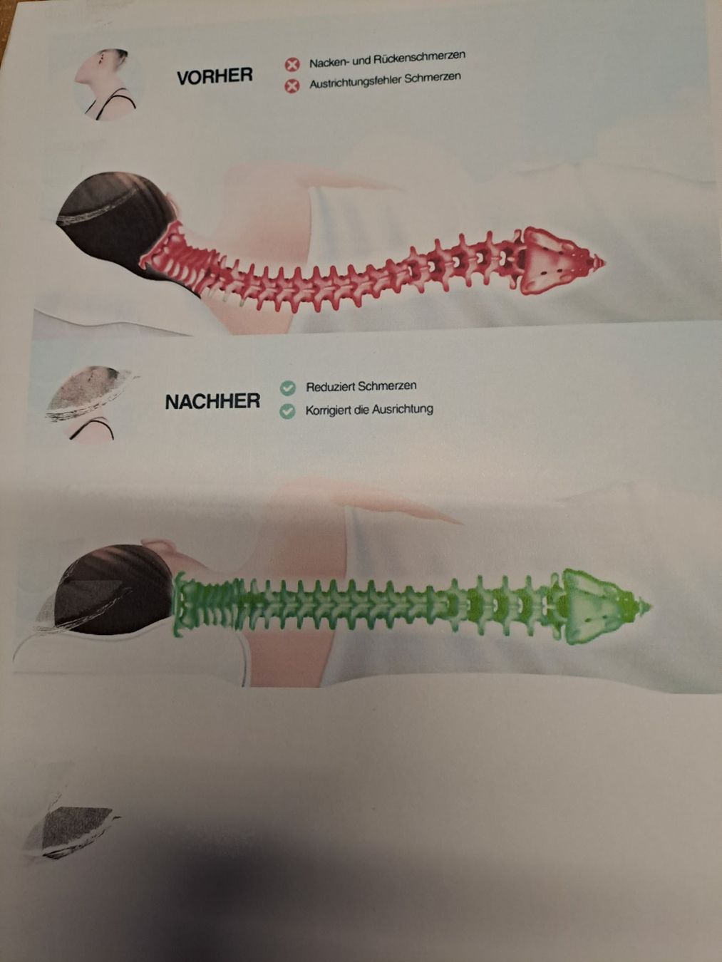 Cuscini: Ergonomisches Kissen – Nuovo (secondo la descrizione) da Mühleberg venduto da bedachungen.schweiz 1