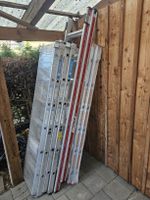 4Stk Leitern (Zarges, HB, Layher)
