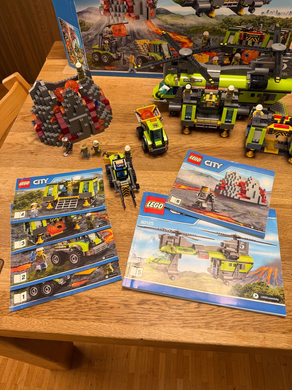 Lego Kit di costruzioni: Lego City 60125 Vulkan Hubschrauber – Usato da RIET (NEFTENBACH venduto da SAMUEL110 3