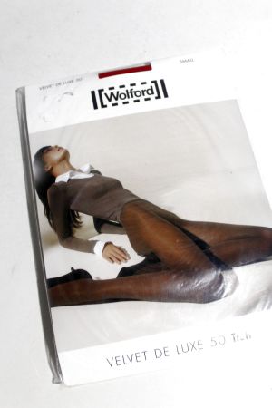 Velvet de Luxe Tights 55 von WOLFORD, neu in OVP "poppy"