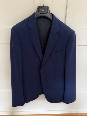 TOMMY HILFIGER Suit Anzug Complet Size 50 (+48) Blue NEW