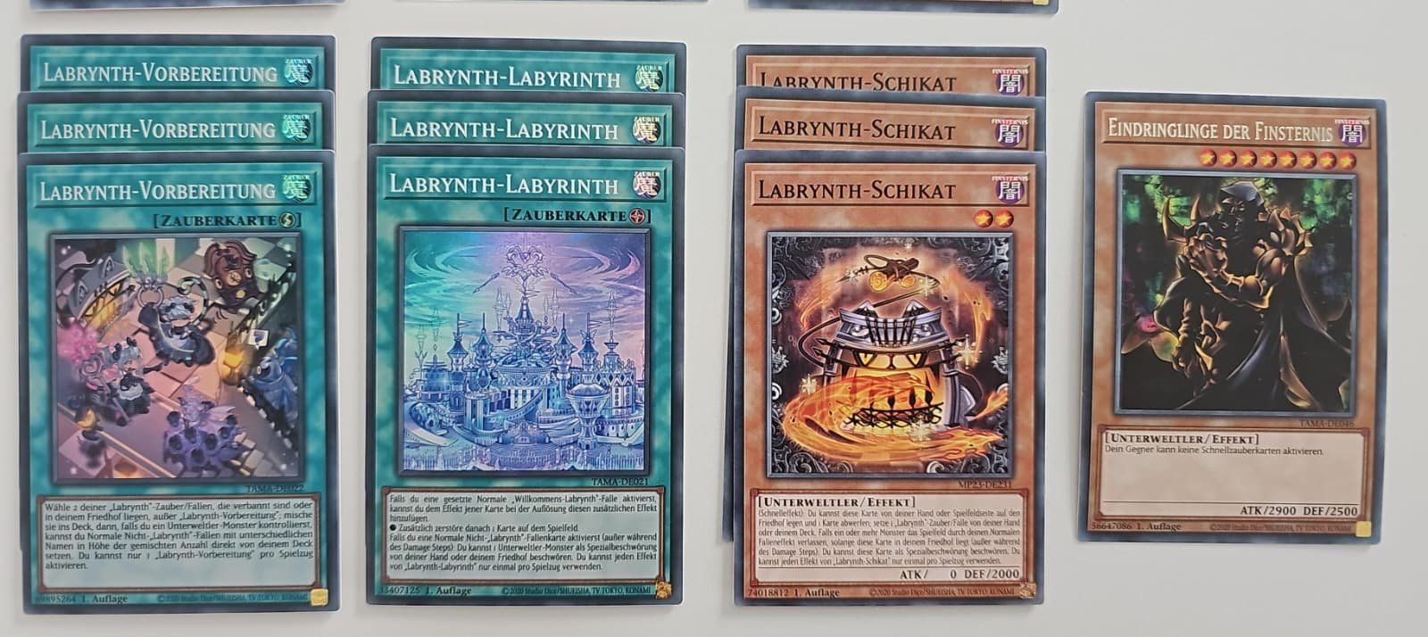 Yugioh Carte collezionabili: Yugioh Labyrinth Core Sammlung – Nuovo e nell'imballaggio originale da Chur venduto da -NewERA- 2