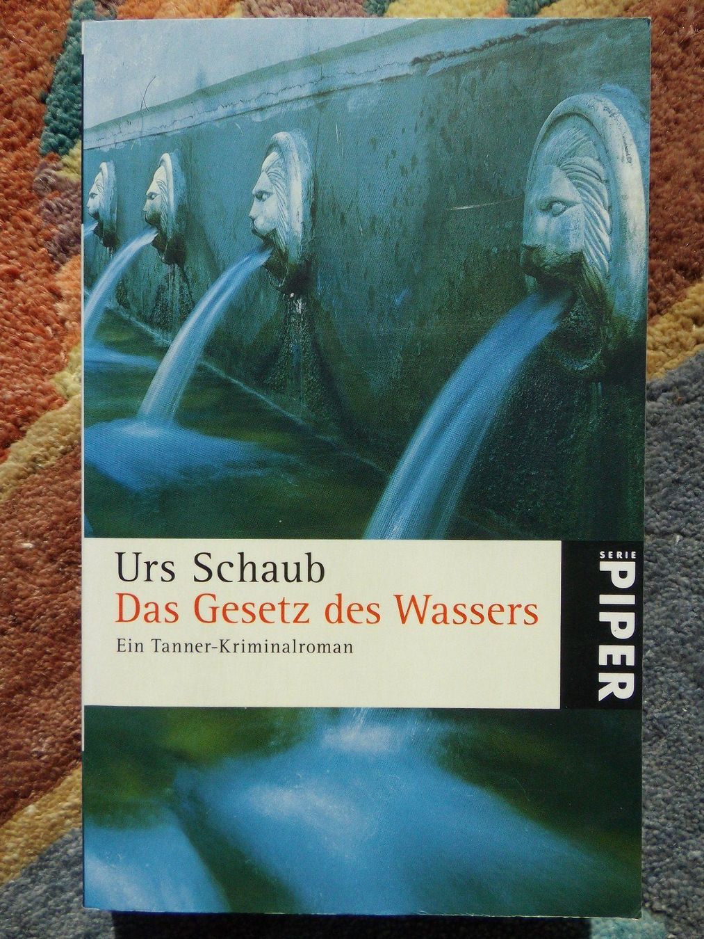 Libri: Urs Schaub: Das Gesetz des Wassers – Usato da Uster venduto da urs_75by