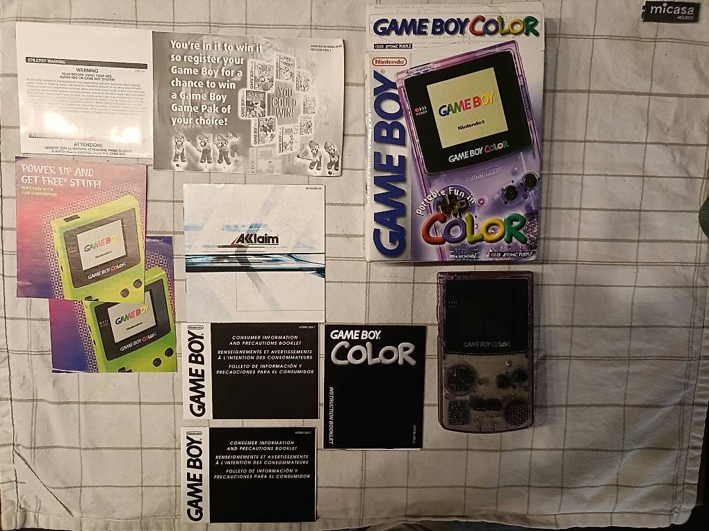 Nintendo Konsolen: Game Boy Color – Gebraucht aus Walperswil von Paki00 1