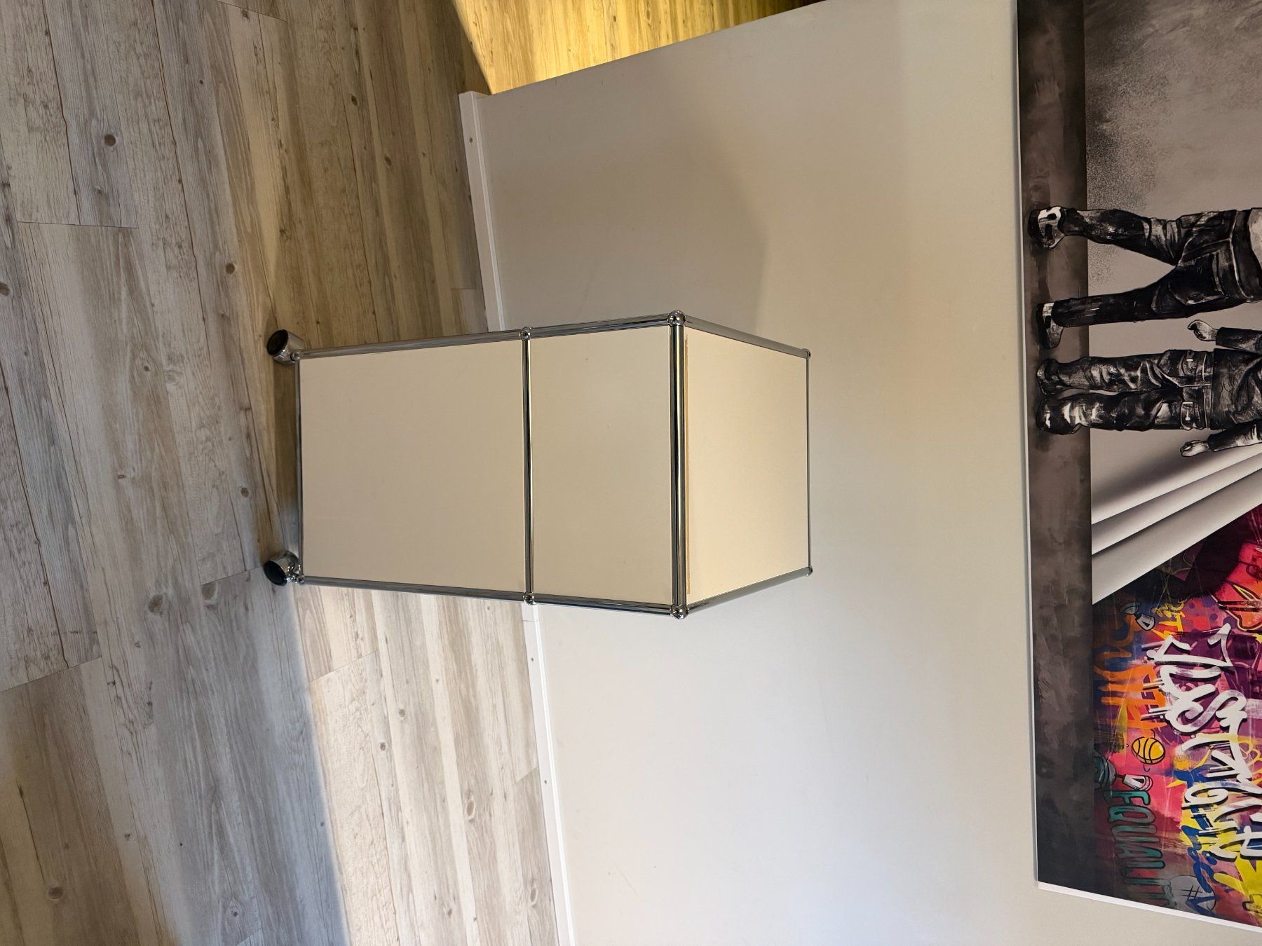 USM Banconi: USM Haller Rollcontainer reinweiss – Usato da Ermatingen venduto da csc_7g5v 4