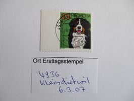 Voll Ort Ersttagsstempel 4936 Kleindietwil