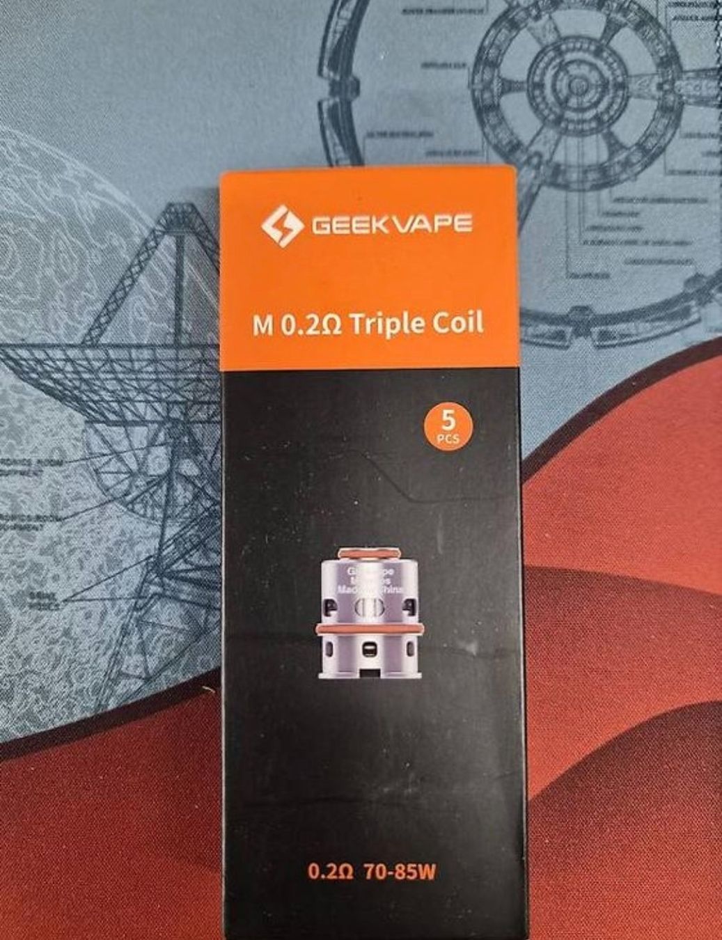 Geekvape Sonstige Tabakwaren: Résistance geekvape M triple coil 0.2 ohm – Neu und originalverpackt aus Villeneuve VD von Max1844