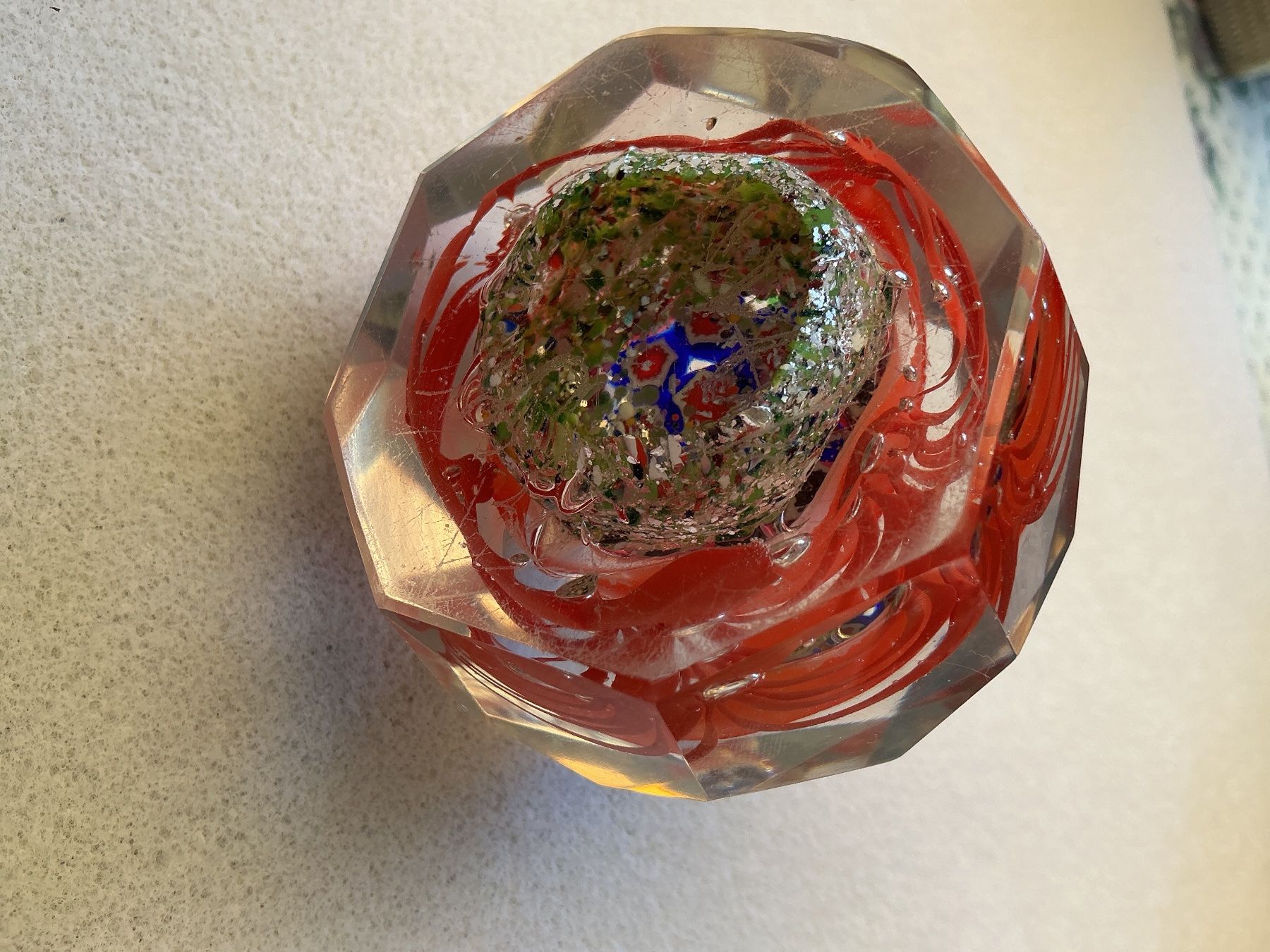 Murano Bicchieri: Murano Millefiori Paperweight – Usato da Wettingen venduto da Andres54 2
