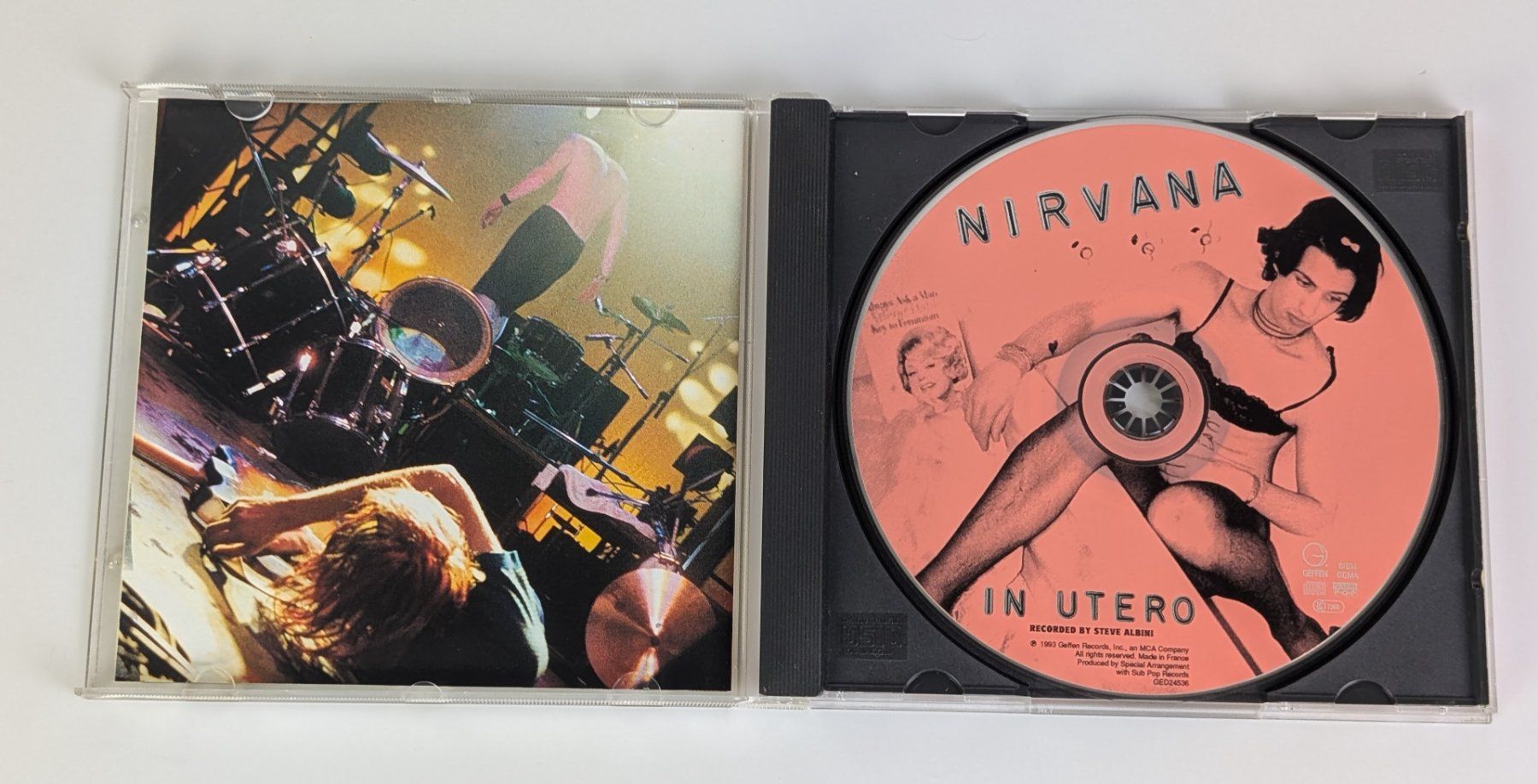 CDs: Nirvana - In Utero CD, International Bonus Track Version!... – Gebraucht aus Zürich von 1.Simon 2