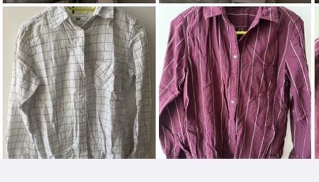 2 Uniqlo Blusen, Hemde, Grösse M, Holzfäller Stil
