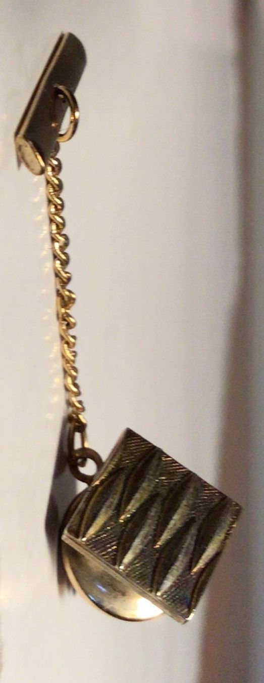 Gemelli: Elegante Manschettenknöpfe mit Krawattenclip – Nuovo (secondo la descrizione) da Ennetbaden venduto da Nab2012 3