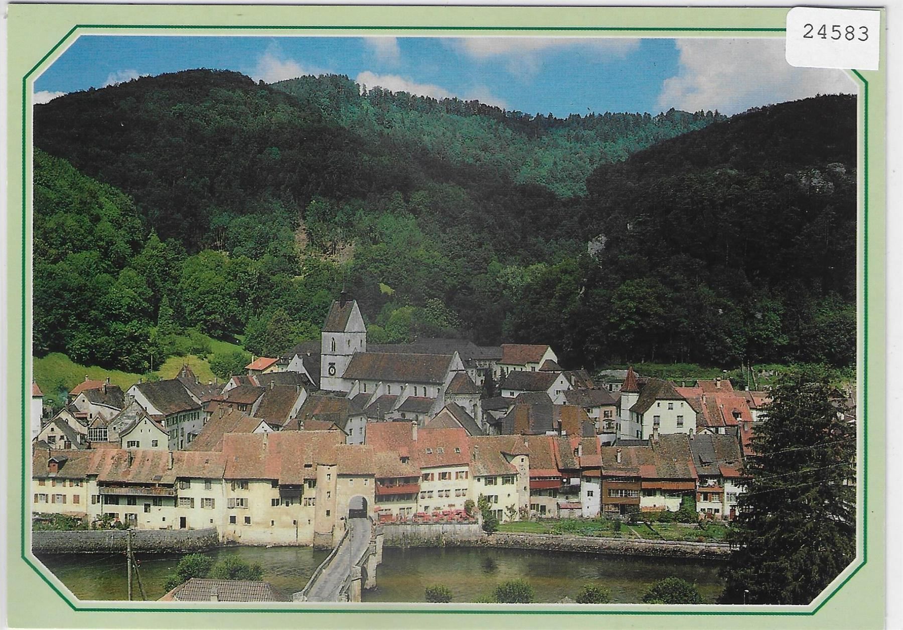 Cartoline postali: Saint-Ursanne - Vue generale – Antico da Ettingen venduto da Kartenplanet