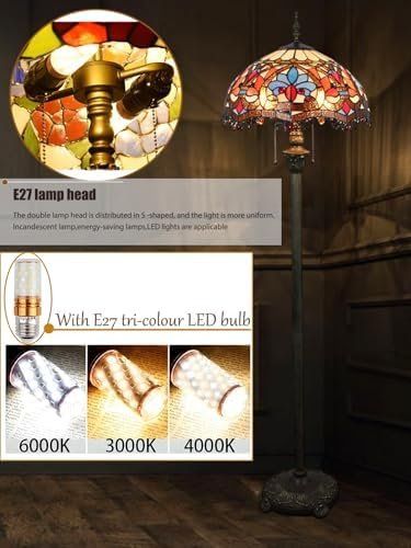 Lampade: Tiffany Stehlampe – Nuovo e nell'imballaggio originale da Hundwil venduto da Mr.Wong 3