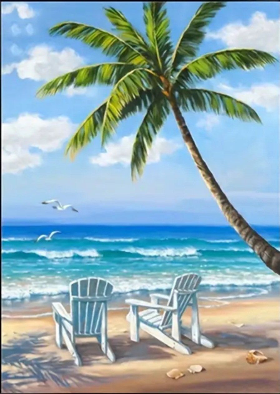 Kit bricolage: Diamond Painting Strand 30x40cm – Nuovo e nell'imballaggio originale da Aarau venduto da ozgysi