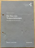 Reglement 58.390d Der Bau von Truppenleitungen