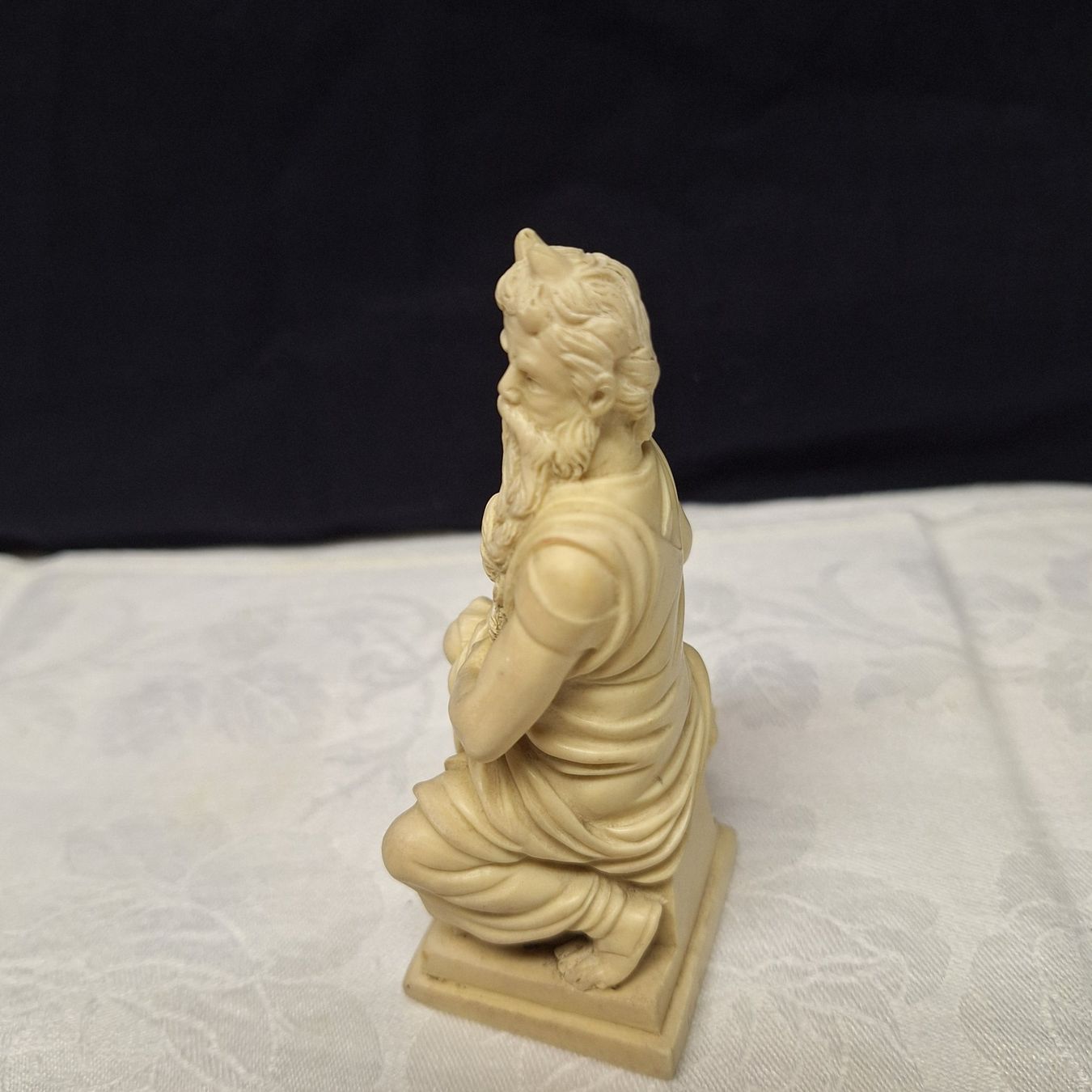 Skulpturen & Statuen: Versand möglich. Ältere Figur, Moses, G.R. – Gebraucht aus Winterthur von Goldpipau 3