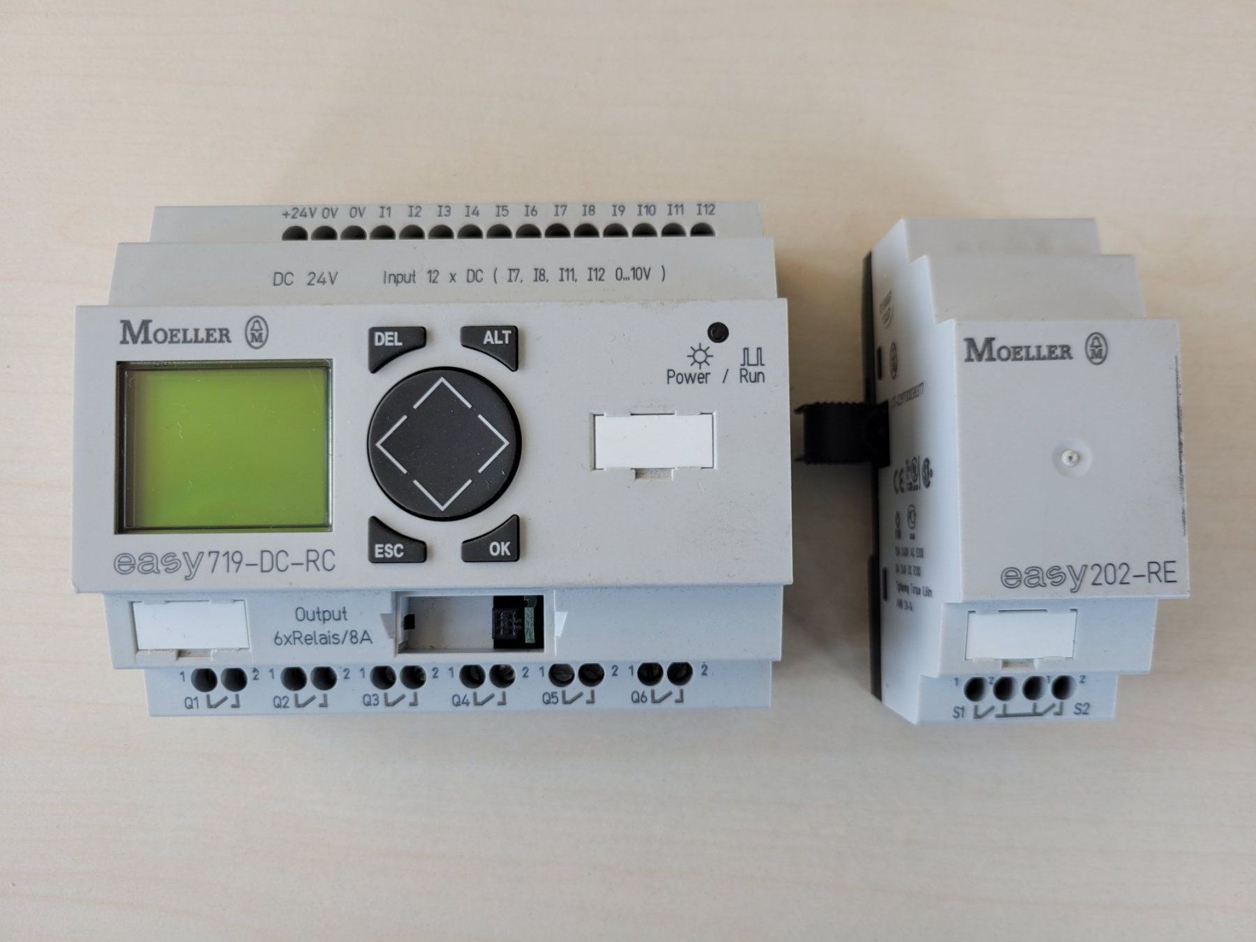 Moeller easy 719-DC-RC, mit Relais-Erw. 202-RE (Gebraucht) in Winznau ...