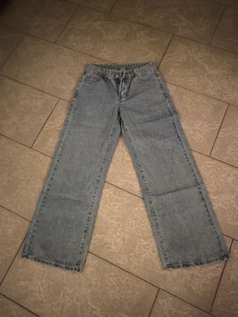 Trendige Wide Leg Jeans, hellblau, Gr.S Top Zustand!