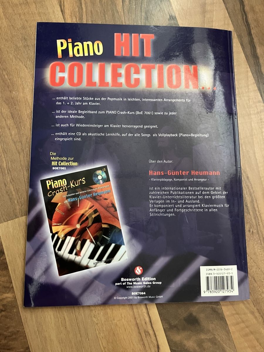 Libri: Notenbuch Klavier Hit Collection – Usato da Bözberg venduto da Sape9192 2
