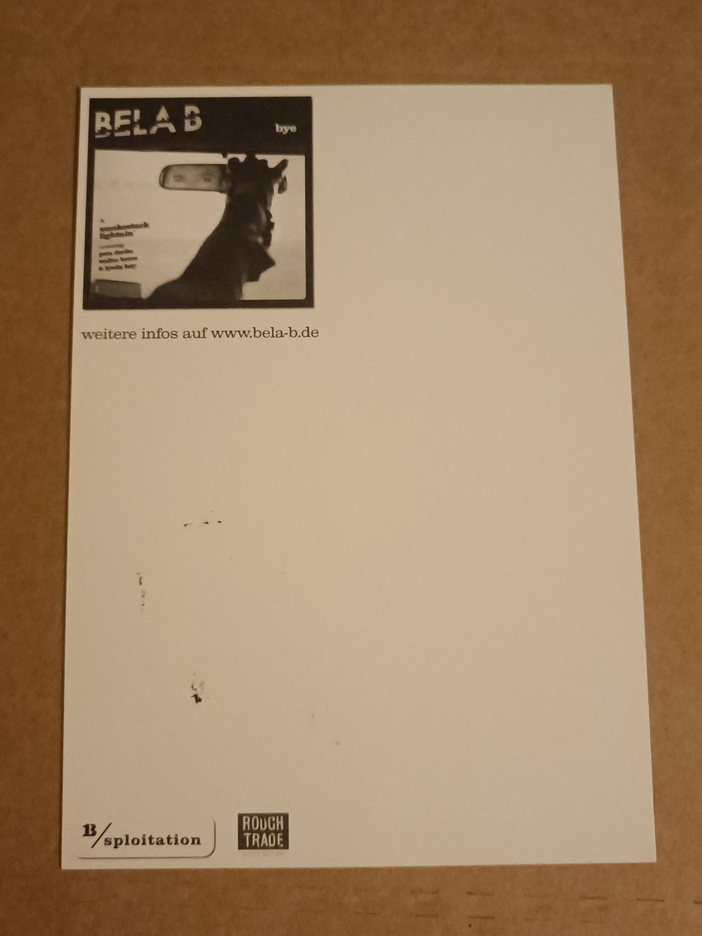 Autografi: Bella B -  signierte Autogrammkarte – Usato da Menziken venduto da Artographs 1