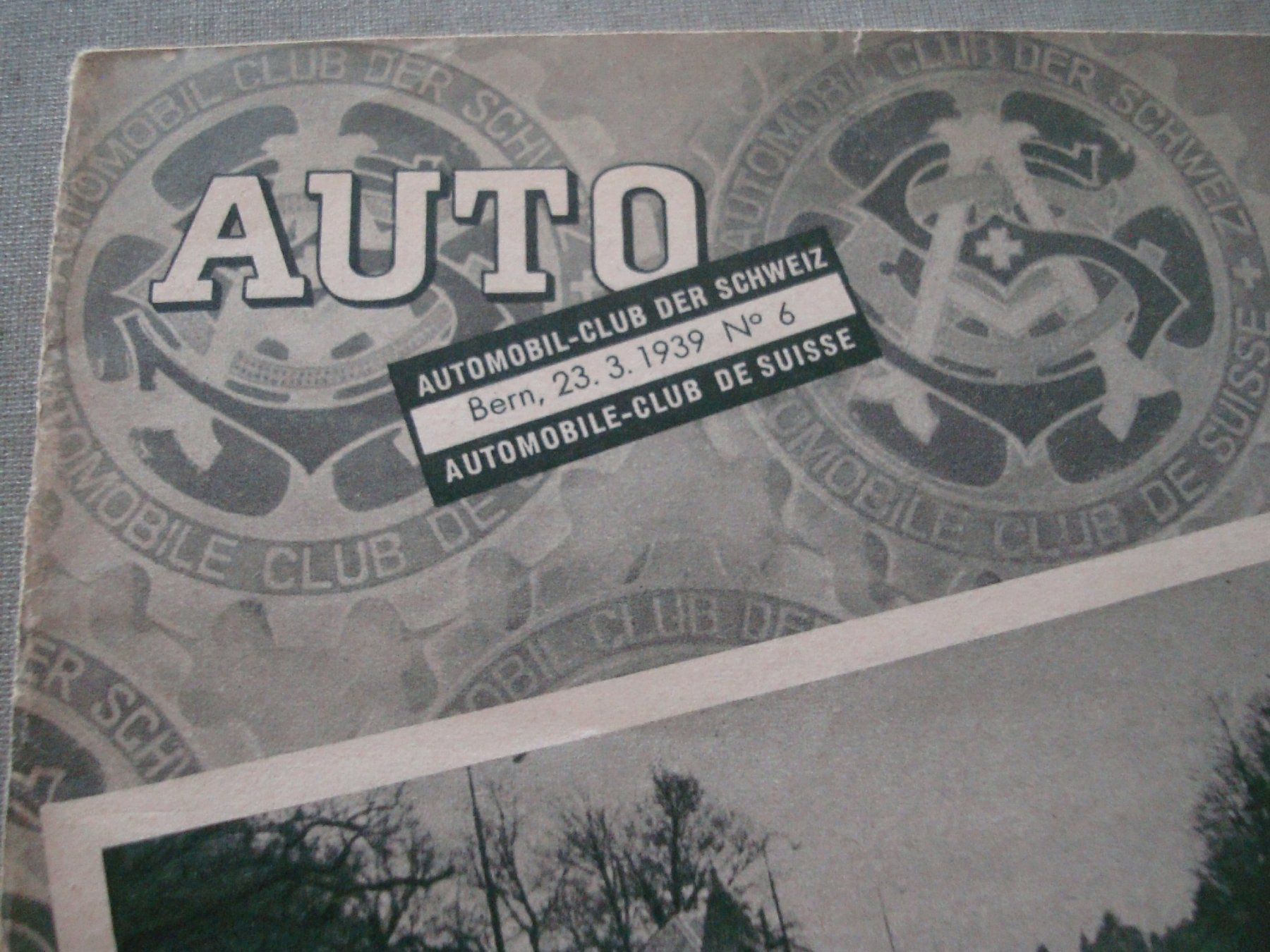 Riviste & Magazine: Zeitung - Auto - ACS - 1939 - Heft Nr. 6 – Usato da Neuenegg venduto da flohcante 1