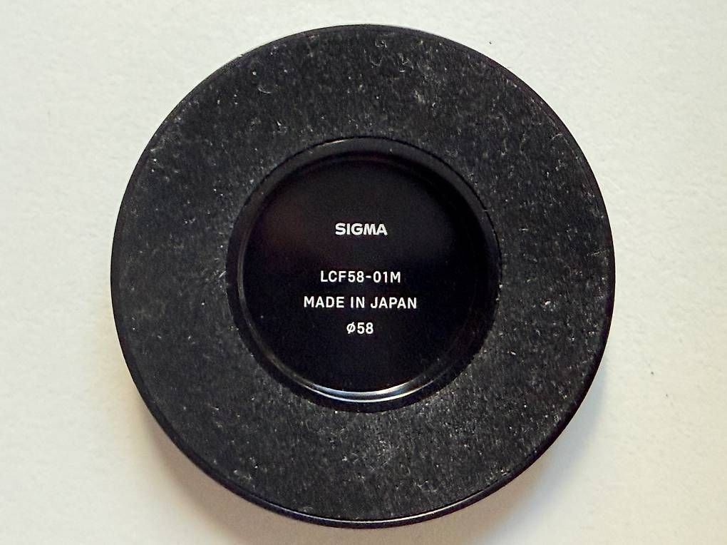 Obiettivi: SIGMA Frontdeckel LCF58-01 Metall – Usato da Winterthur venduto da Roli56 2