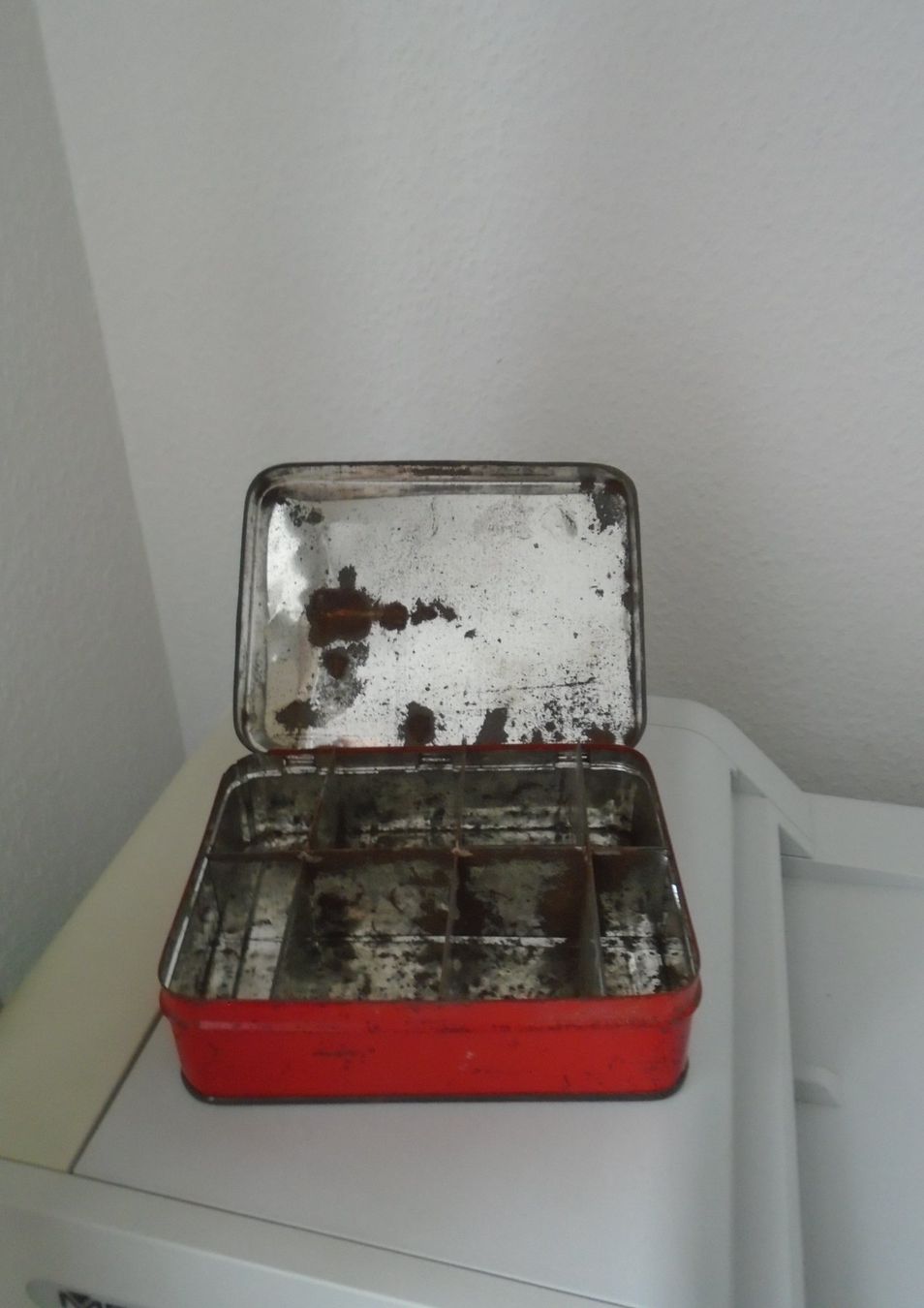 Barattoli: vintage PEKANIT Blechdose / Blechschachtel – Usato da Pfeffingen venduto da Elfenstein 4