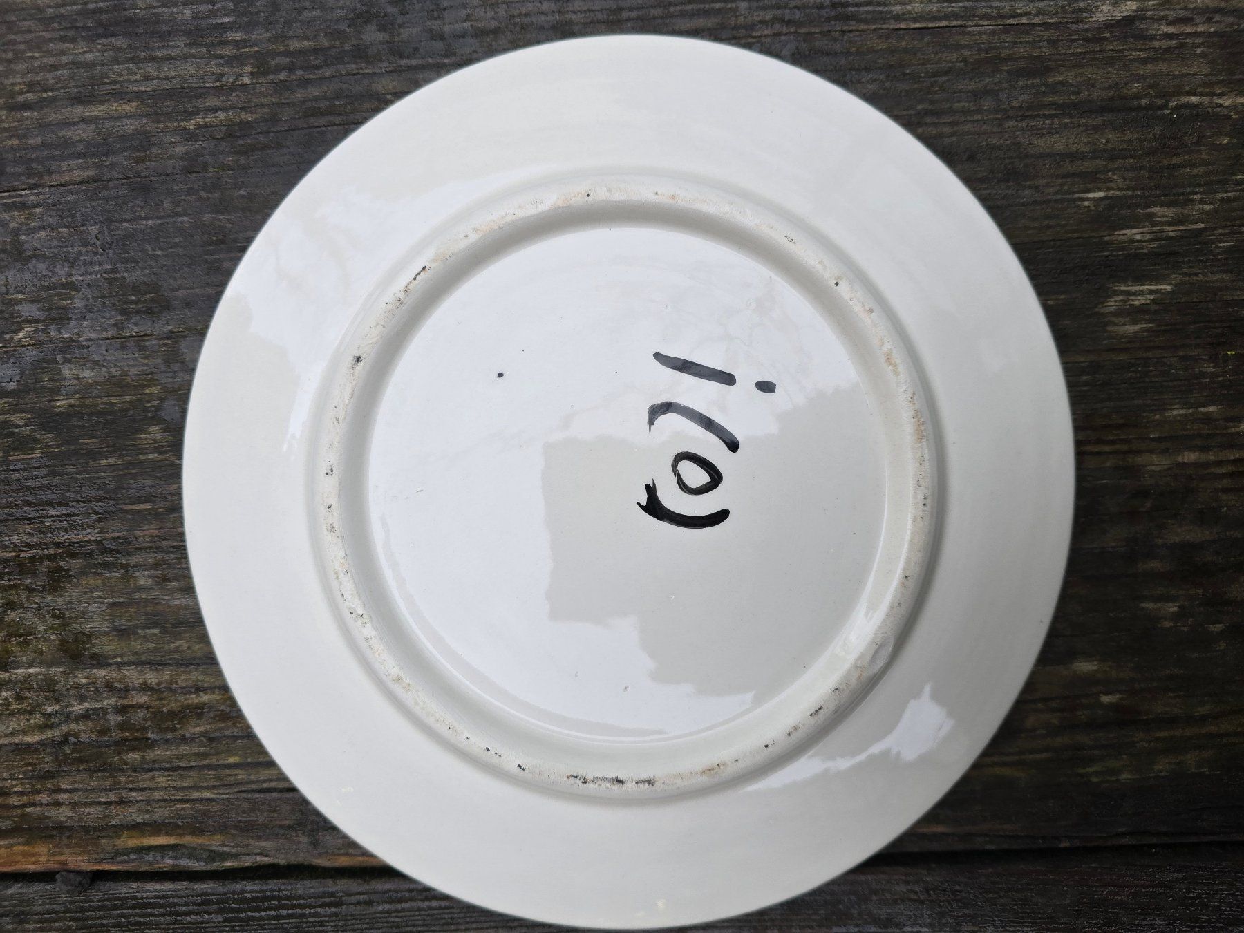 Piatti: Keramik: Desserteller s/w – Nuovo (secondo la descrizione) da Romanshorn venduto da Rachacha 2
