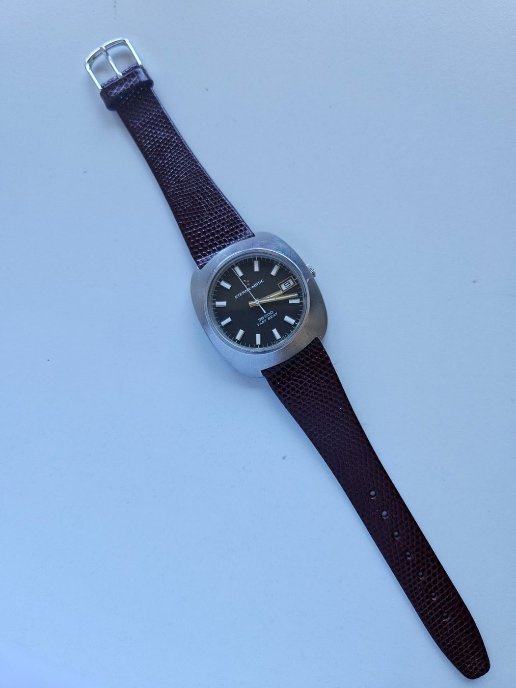 Eterna Orologi: 551 Eterna Matic Fast Beat 36000 Date 1968 – Usato da Berikon venduto da mmm21 3