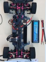 Chassis 1/10 T.o.p racing équipé team orion