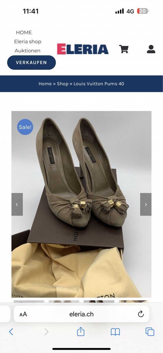 Louis Vuitton Scarpe da donna: Louis Vuitton Pums – Usato da Baar venduto da Esavi 1