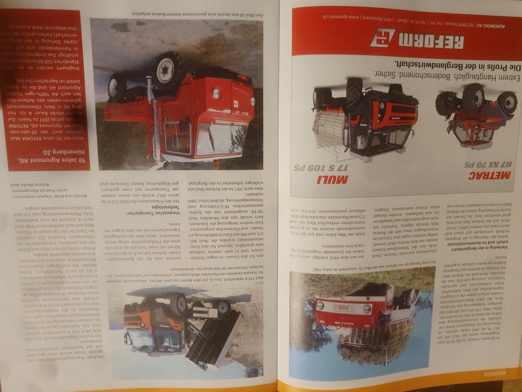 Reform Trattori: Alte Landtechnik 3/17 Meier Traktor Reform Muli Aecherli xb – Usato da Flawil venduto da sr1_f6st 7