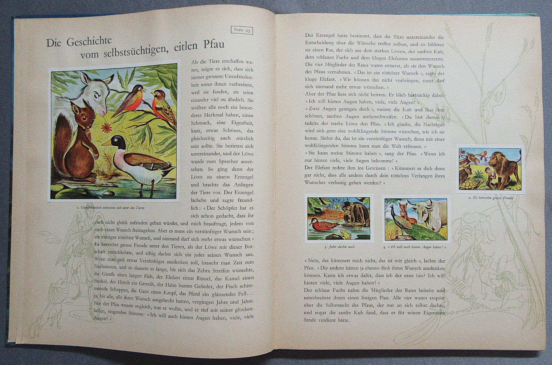 Bücher: 24 Tiermärchen Band 2 - Nestlé Sammelbilder-Einklebebuch – Gebraucht aus Auenstein von Padabimbim 2