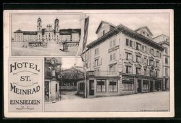 Einsiedeln, Hotel St. Meinrad, Ortsparti