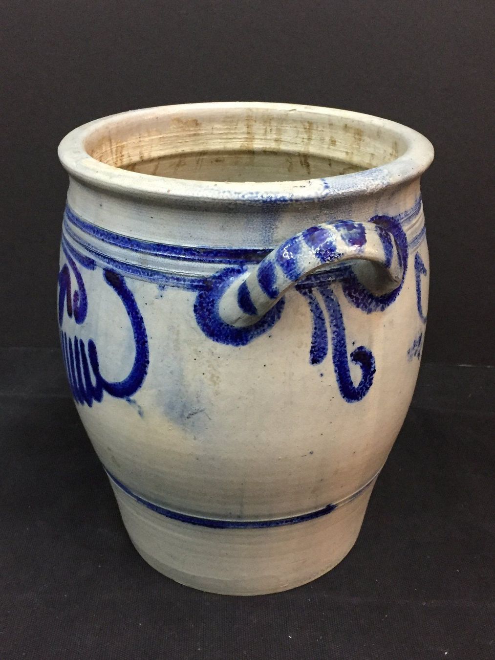 Töpfe: Alter Blauer Steinzug Topf – Gebraucht aus Schaffhausen von vintageville 4