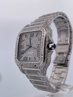 Cartier Santos XL Iced Out 40mm - WSSA0018