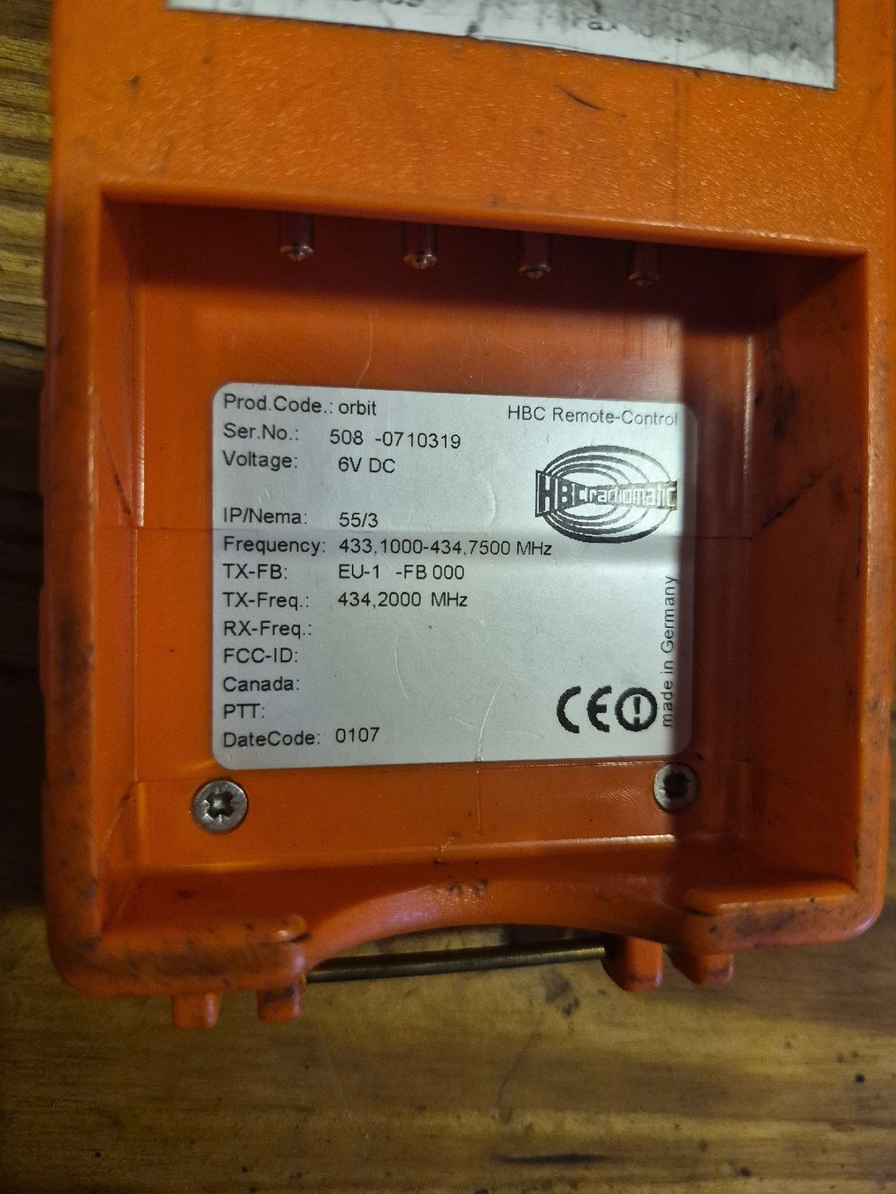 Telecomandi: Funkfernbedienung HBC Radiomatic – Usato da Marbach SG venduto da hof_22vp 2
