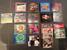 CD Sammlung Krokus, CH Hits, Fetenhits, Hüttencharts ...