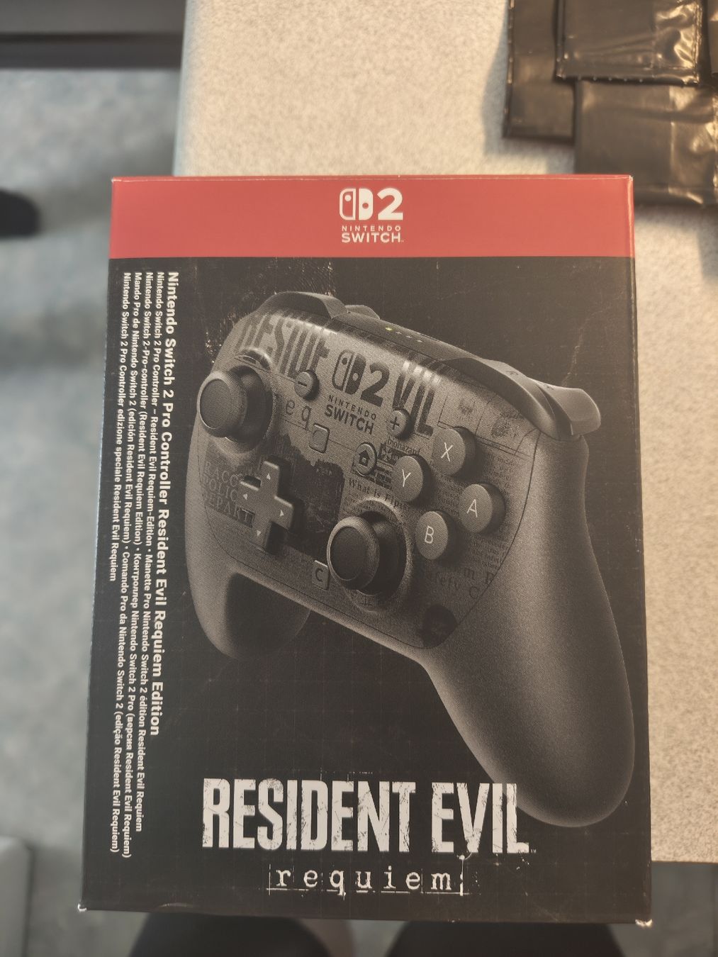 Nintendo Controller: Controller Nintendo Switch Pro 2 Resident Evil Requiem  – Nuovo (secondo la descrizione) da Arbon venduto da LucaItaliano 1