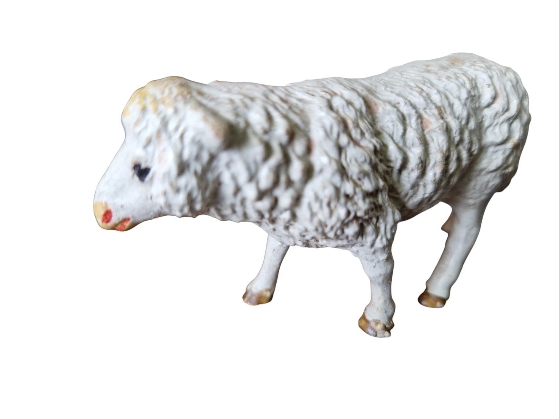 Statuette: antike Krippenfigur Schaf – Usato da Mörschwil venduto da lindaswunderkiste