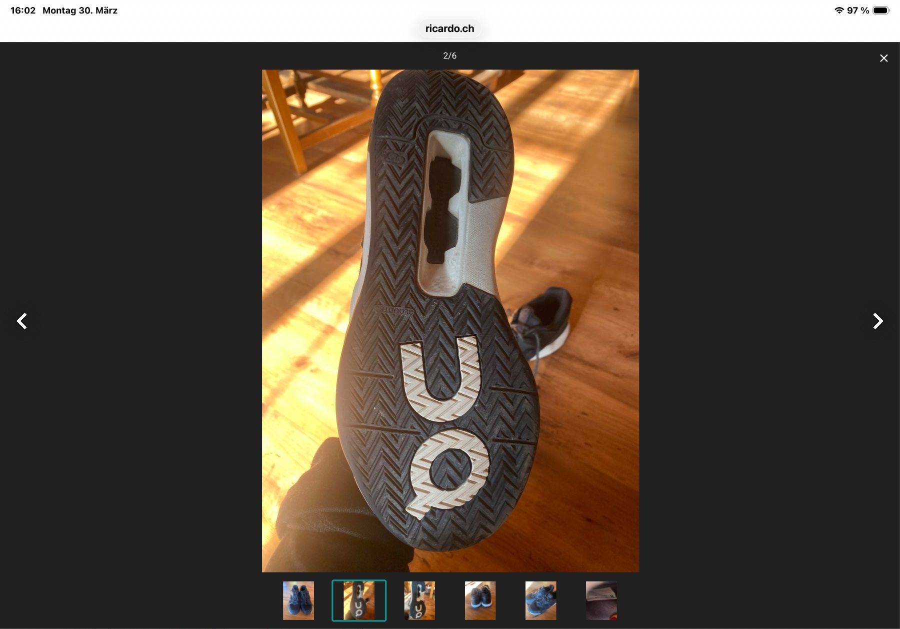 On Scarpe da uomo: ON SCHUHE 44.5 – Usato da Langnau am Albis venduto da Judithsebi 1