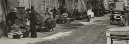 Bern Kramgasse Markt Oldtimer 1951