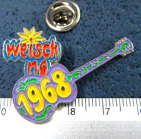 GITARRE MUSIC 1968 WEISCH NO PIN