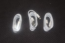 3x Ladekabel für original iPhone  x 11 12 13 14 ipad