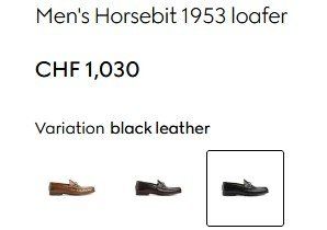 Gucci Scarpe da uomo: Gucci Mokassins / Mocassins .41 D – Usato da Collonges venduto da arashee 8