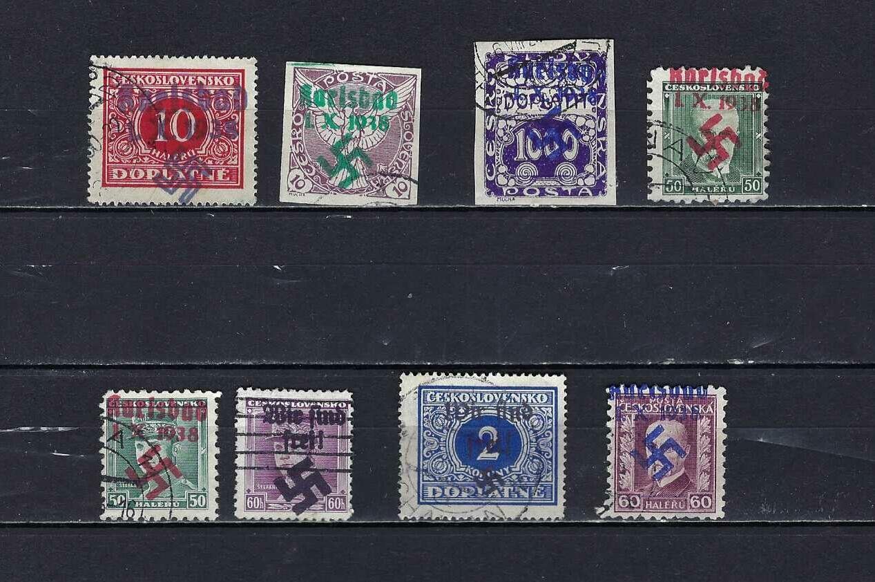 Tutti i francobolli: WKII Sudetenland  gest. – Nuovo e nell'imballaggio originale da Altstätten SG venduto da Nandodax
