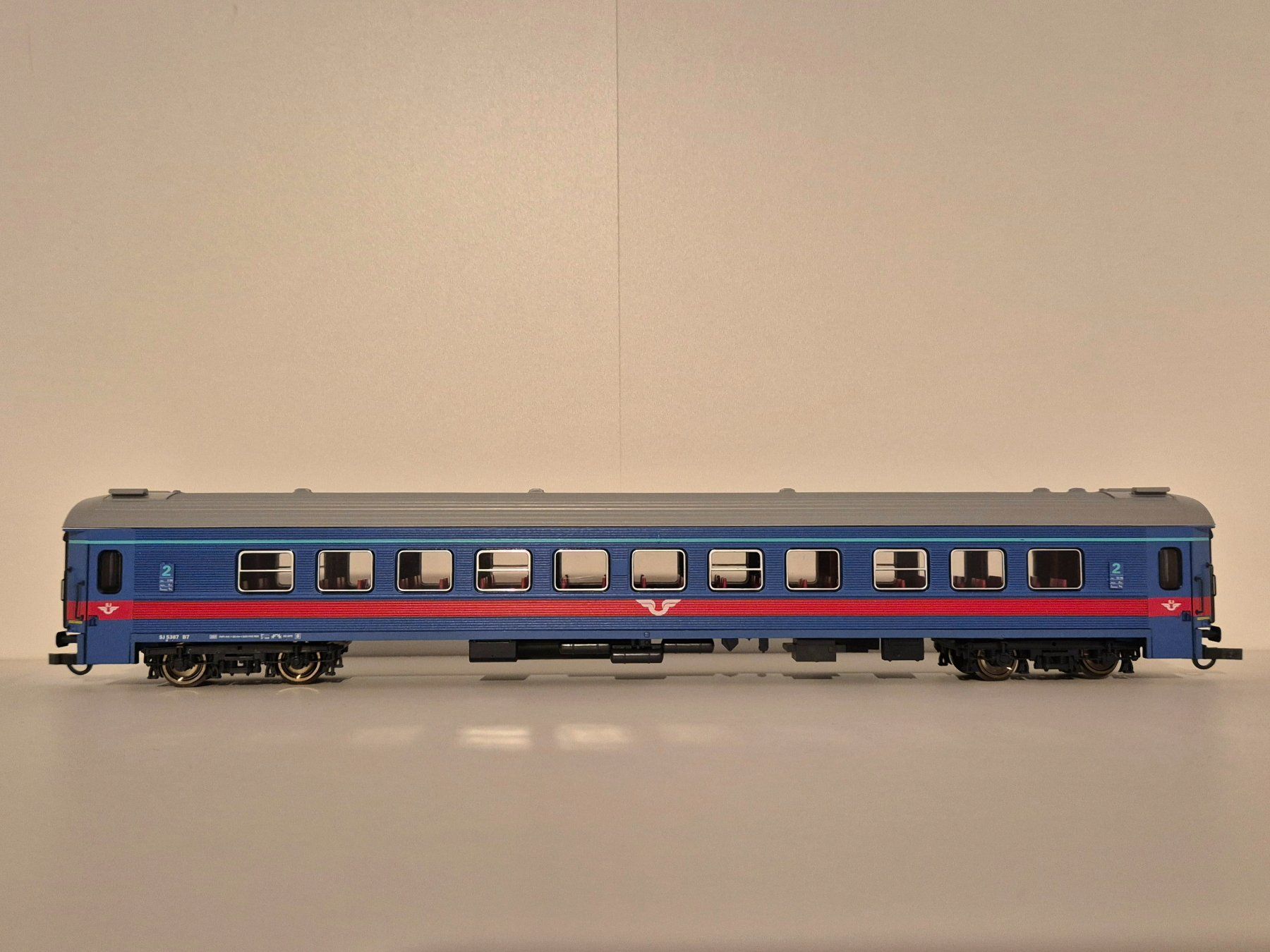 Roco Modellini di ferrovie: Roco SJ Reisezugwagen – Usato da Wittenwil venduto da ced_q8j7 3