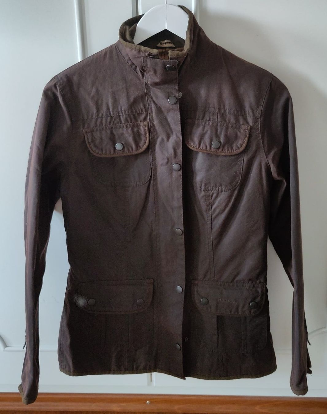 Barbour Giacche: Veste Barbour cirée marron (S) – Usato da Lausanne venduto da HelenaK 2