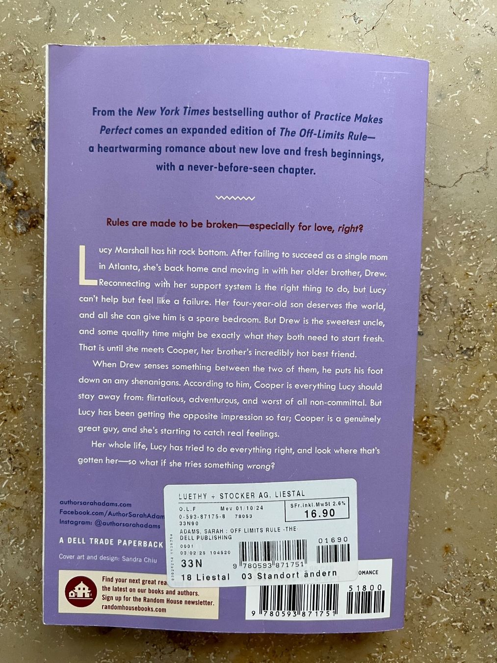 Libri: The Off-Limits Rule, Sarah Adams – Usato da Itingen venduto da ann_6ygz 1